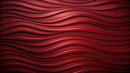 Abstract wave pattern texture in dark red color