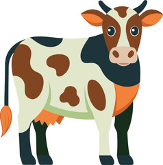 cow vector eps file format