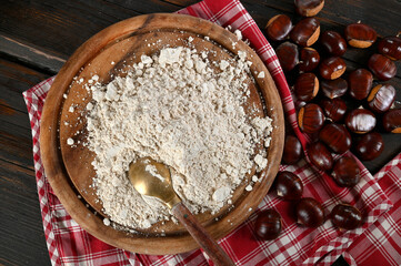 Farina di castagne