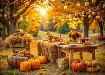 Vintage Autumn Harvest Party Celebration Plan with Festive Decor and Seasonal Delights