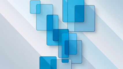 Obraz premium An abstract digital artwork featuring geometric background