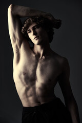 Naklejka premium beautiful as apollo