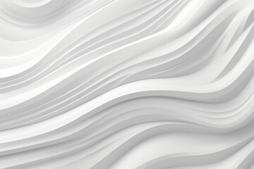 Abstract White Wavy Paper Texture Background Design