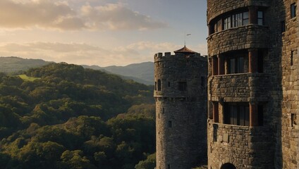 An ancient archer tower with rich historical significance
