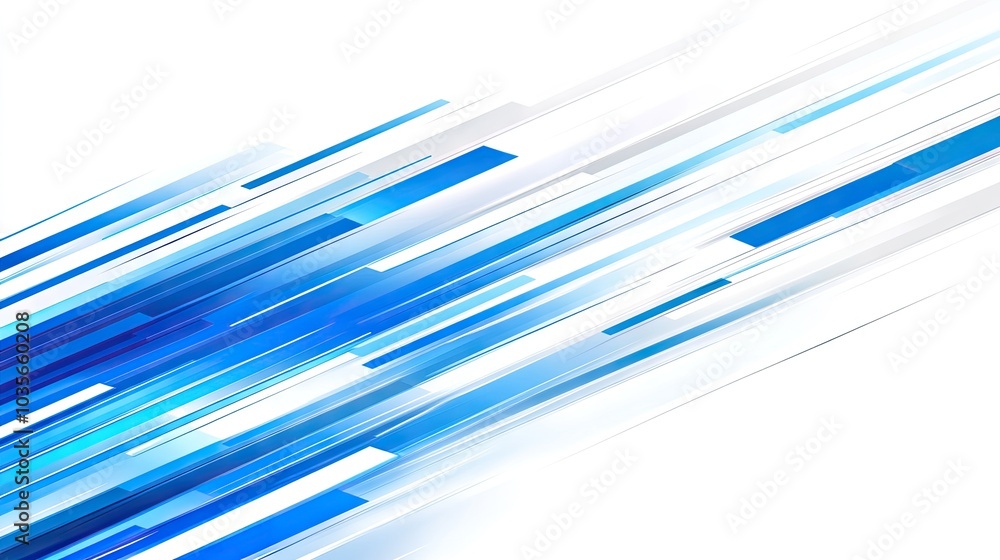 Poster a clean and modern abstract blue diagonal background with soft lines and gradient textures, perfect 