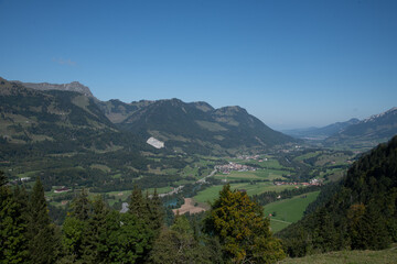 Fototapeta premium Vallée de l'Intyamon. 
