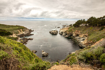 US West Coast along Highway No. 1 with wonderful natural impressions.