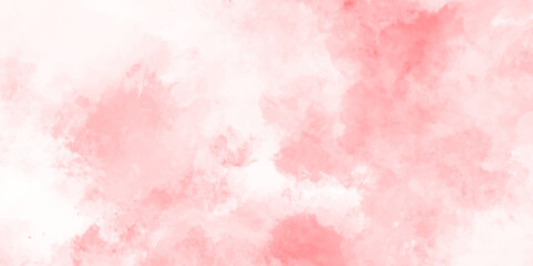 Abstract beautiful decorative lovely soft pink, white grunge watercolor texture background design. watercolor smoke background texture. fantasy smooth light pink watercolor paper textured background.