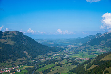 Naklejka premium Vallée de l'Intyamon. 