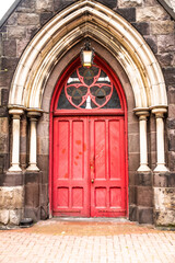 church door