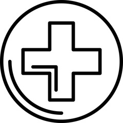 Obraz premium Hospital Icon