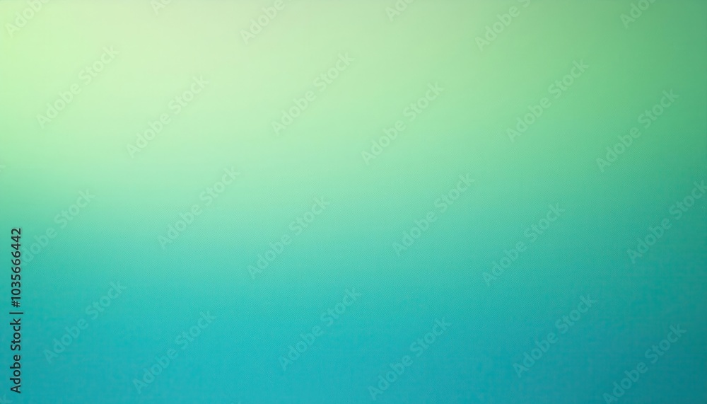 Poster elegant soft gradient from light green to teal blue. versatile background for minimalist design, ui/