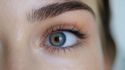 Obraz premium Close-up beauty hacks: Quick, efficient beauty hack to create voluminous lashes using a simple tool, with step-by-step detail