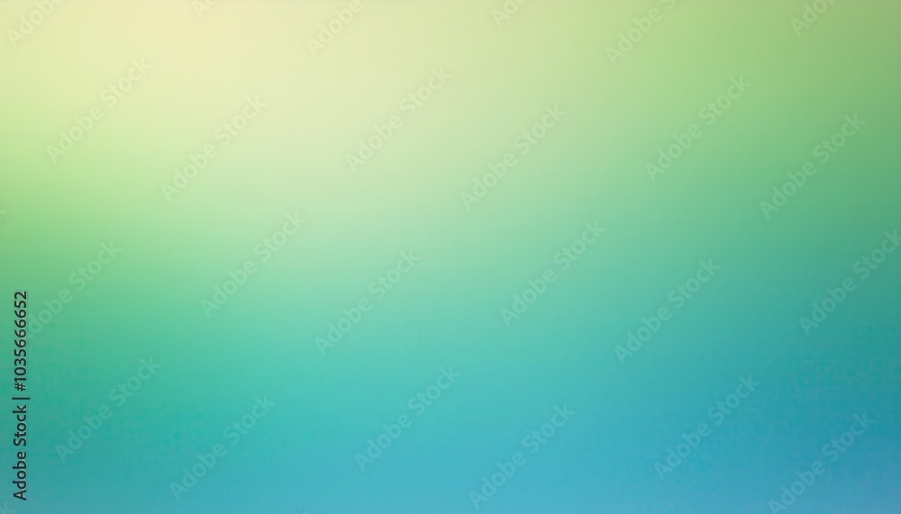 Poster elegant soft gradient from light green to teal blue. versatile background for minimalist design, ui/