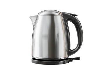 High-Quality Electric Kettle Isolated on a Transparent Background Ideal for Culinary and Kitchen Appliances Promotion
