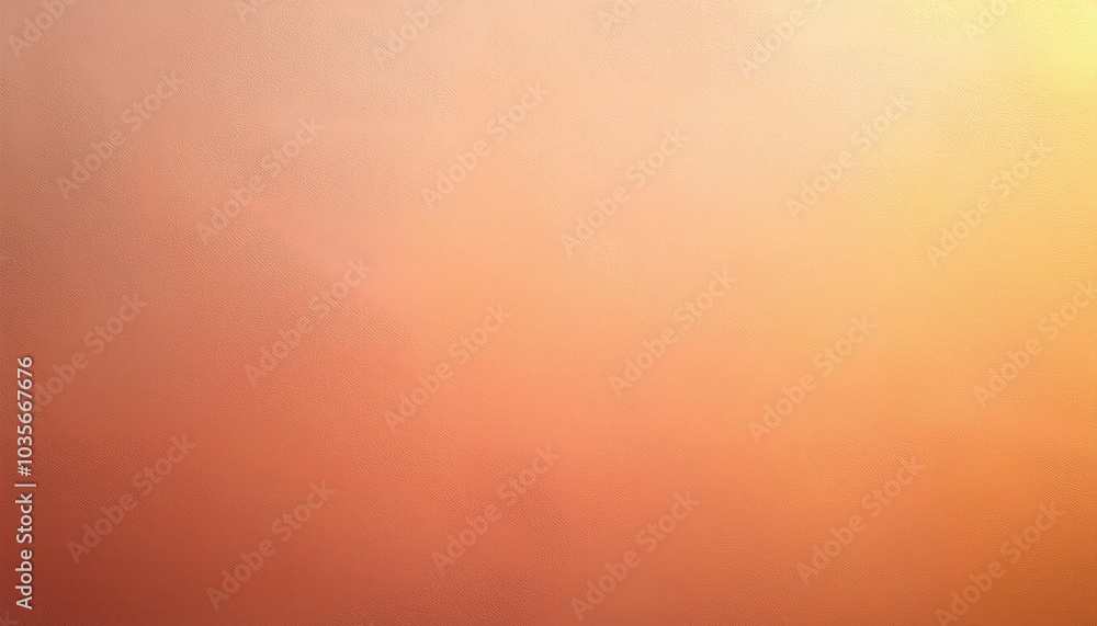 Poster warm sunset gradient with subtle canvas texture. soft transition from yellow to peachy pink, ideal f