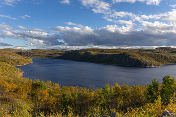 autumn in the mountains