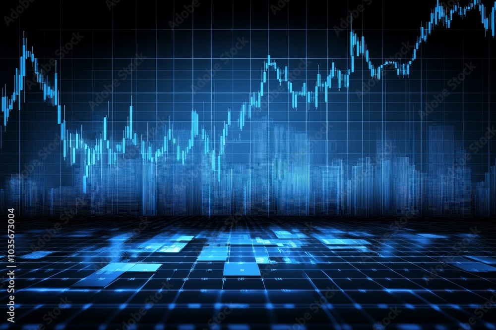 Poster overlayed graphs and bars on a white background. concept of technology and data analysis. 3d renderi