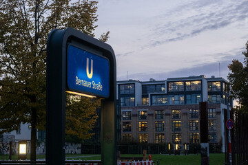 Bernauer Stra&szlig;e subway station