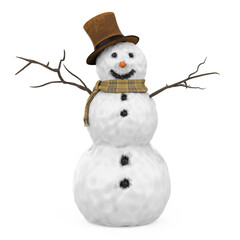 Snowman Isolated