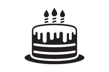 Birthday Cake silhouette vector 34.eps