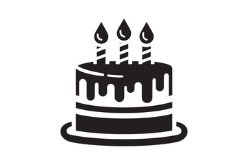Birthday Cake silhouette vector 35.eps