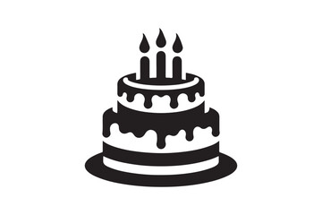 Birthday Cake silhouette vector 40.eps