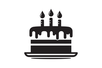 Birthday Cake silhouette vector 61.eps