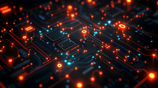 Detailed Graphical Representation of a Parallel Circuit Diagram with Electrical Components