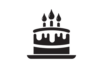 Birthday Cake silhouette vector 72.eps