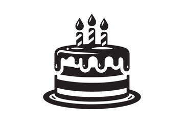 Birthday Cake silhouette vector 81.eps