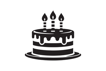 Birthday Cake silhouette vector 87.eps