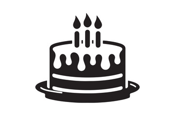 Birthday Cake silhouette vector 109.eps