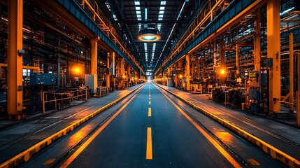 Fototapeta premium Futuristic satellite dish installation with holographic signal visualizations projected above the equipment in a modern high tech facility