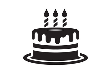 Birthday Cake silhouette vector 116.eps