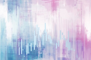 Obraz premium 3D rendering of financial charts and graphs on a white background. Concept of virtual data analysis.