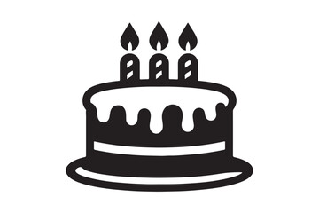 Birthday Cake silhouette vector 127.eps