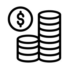 icon pack of vector line icons with a business and finance theme