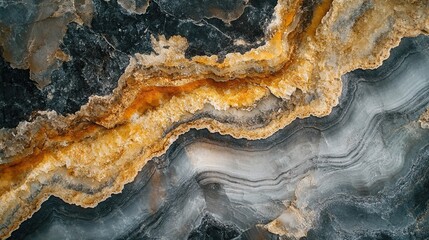 Abstract Stone Texture with Wavy Patterns