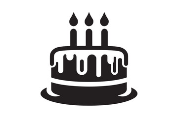 Birthday Cake silhouette vector 140.eps
