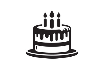 Birthday Cake silhouette vector 142.eps