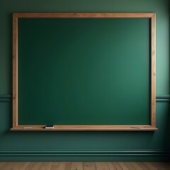 blank blackboard green board, back to school, green chalkboard with frame, Education concepts. green background, green background, a blank green chalkboard, a blank green board school