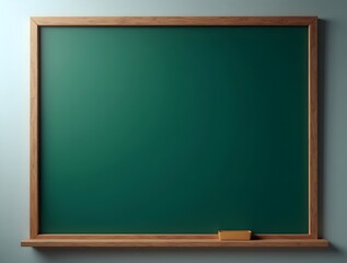 blank blackboard green board, back to school, green chalkboard with frame, Education concepts. green background, green background, a blank green chalkboard, a blank green board school