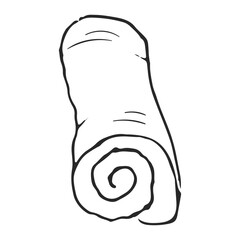 Hand drawn Spa and sauna elements