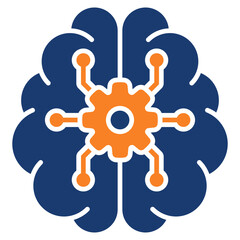 Machine Laerning  Icon Element For Design