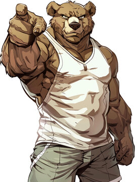 illustration of a bear