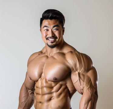 portrait of a muscular man