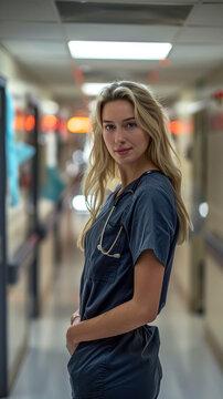 portrait of a woman doctor