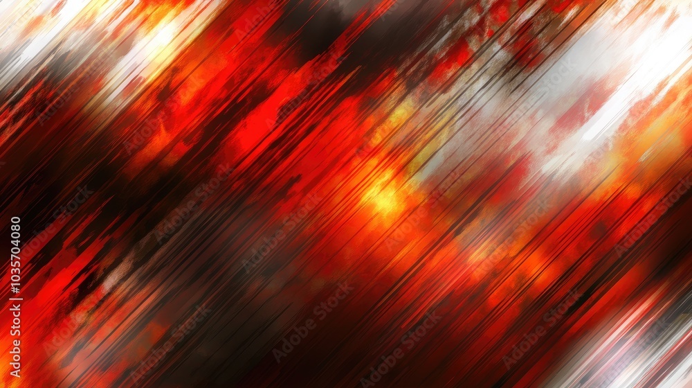 Poster a vibrant red diagonal background with smooth transitions and sharp lines, perfect for energetic and