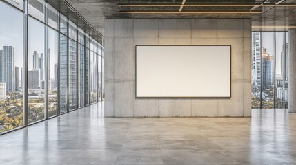 Blank Canvas City View.